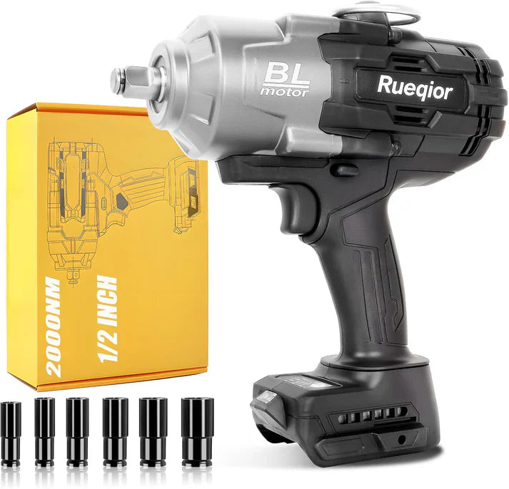 1/2-inch cordless impact wrench with 20V battery