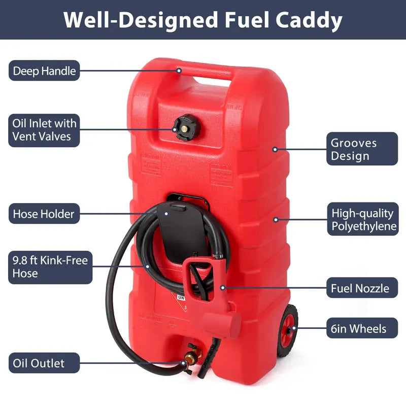 15-gallon Titan Series Heavy-Duty Fuel Tank